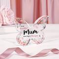 Butterfly Plaque Gifts For Mum Best Mum Birthday Gifts Christmas Or Mothers Day Gift For Mum Beautiful Butterfly-shaped Acrylic Plaque Thoughtful Mum Gifts From Daughter Son - To My Beautiful Mum For Home Room Living Room Office Decor