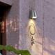 Horseshoe shaped industrial outdoor wall lamp black copper natural silver warm light neutral light waterproof wall lamp IP65 suitable for outdoor walls gardens porch corridors AC85-265V
