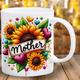 1pc Gifts For Mom I Love My Mom Coffee MugBirthday Gifts For Women Baby Gift For Mom Funny Mug Funny Gift Tea Cup 11oz Ceramic Coffee Mug Double-sided Design Drinkware Home Decor