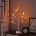 Memorial Day Star Tree Lights AA Battery or USB Powered Independence Day Tabletop Tree Lamp for Party Decoration Holiday Home Decor