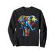 Autismus-Bewusstsein blauer Elefant Puzzles Autismus Mutter Unterstützung Sweatshirt