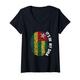 Damen Togo It's In My DNA Pride Togolesische Flagge Wurzeln Souvenir Geschenke T-Shirt mit V-Ausschnitt