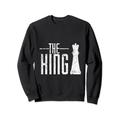 König Schachfigur Geschenk für Schachliebhaber Schachfigur Sweatshirt