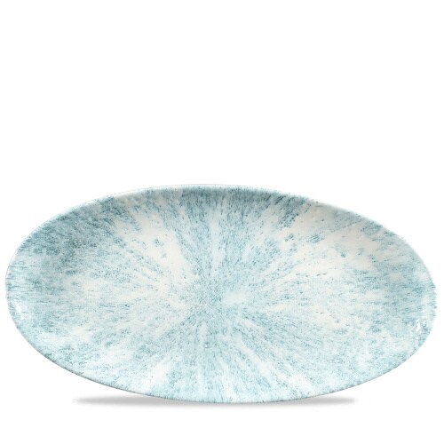 Churchill 6 x Platte Chefs oval 34,7x17,3cm STONE Aquamarine Image
