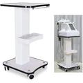 Cart 3 Tier Salon Rolling Trolley Cart Stand Instrument Tray Rolling Cart with Wheel Salon Spa Cart for Esthetician Storage Organizer Cart Trolley Holder Tool Cart Load 88lbs