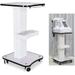 Cart 3 Tier Salon Rolling Trolley Cart Stand Instrument Tray Rolling Cart with Wheel Salon Spa Cart for Esthetician Storage Organizer Cart Trolley Holder Tool Cart Load 88lbs