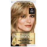 L Oreal Paris Superior Preference Fade-Defying Shine Permanent Hair Color Rich Luminous Conditioning Colorant 8 Medium Blonde 1.0 ea Pack of 4