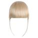 Abkekeiui Wig Female Air Bangs Double Sideburns Hairpiece With Hairpin Fiber Bangs Bangs Fringe With Temples Hairpieces For Women Clip On Air Bangs Flat Bangs Hair Extension