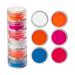 Duklien Nail Powder Pigment Nail Powder Fluorescent Powder Color Nail Pigments Dust Nail Glitter Neon Pigment Eyeshadow Powder for Face Body Makeup Nail Arts Decoration (B )