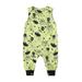 Hirigin Sleeveless Jumpsuits for Babies with Halloween Bat Print