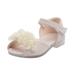 Rbaofujie Baby Girls Mary Jane Flats with Bowknot Ballet Slippers Toddler First Walkers Infant Princess Wedding Christmas Dress Shoes Beige