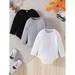 WIBACKER Unisex Baby 3 Pack Long Sleeve Bodysuit Rib Knitted Onesies for Infant Baby Boys Girls