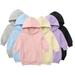 Kuyaiguo 1-5T Baby Girls Casual Sweatshirt Dress Toiddlr Long Sleeve Hoodies Sweatsuit with Kangaroo Pocket Pullover Coat Tops