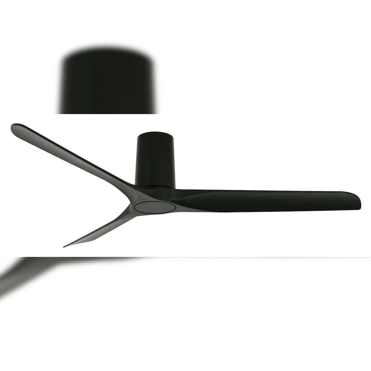 Lucci DC Deckenventilator Londo Schwarz mit Fernbedienung 132 Image