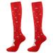 Herrnalise Christmas Gifts Unisex Adults Women Christmas Print 3D Socks Warm Pressure Stockings Clearance Sales Today Deals Prime