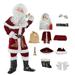 Toddler Boys Outfits Children S Santa Suit Kids Christmas Party Set Of 12 Pcs Clothing Sets for Boys Size 4-5T