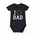 Yievot Mother S Day Toddler Girls Boys Newborn Romper Short Sleeve Letter Print Baby Boys Girls Jumpsuit Romper Clothing 0-24 Months 2024 Newborn Girl Boy Clothes on Clearance