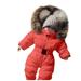 Baby Girls Snowsuit Romper Hooded Warm Outerwear Jacket Jumpsuit Coat Women 3x Winter Coat