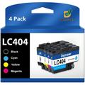 LC404 Ink Cartridges for Brother Printer for Brother LC404 Ink Cartridges Brother Ink Cartridges LC404 MFC-J1205W Ink Cartridges MFC-J1215W Ink Cartridges (4Pack)