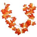 Tdoenbutw String Lights Thanksgiving Decor Lighted Fall Garland Maple Leaves String Lights Battery Operated Led Fall Lights for Autumn Decor Outdoor String Lights String Lights for Outside Home Decor