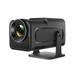 Tssuoun Black HY320 4K Projector With 390ANSI 1080P Native Resolution 390ANSI HY320 Native 1080P 4K Android