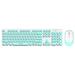 DGOO Wireless Keyboard And Mouse Combo Cute Keyboard Retro Round Keycap Ultra Thin Quiet 2.4GHz Retro Key Board For Laptop