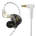 QKZ In-ear Wired Earphones Headphones HIFI Professional Level Composite Diaphragm Dynamic Earphone Line Control Noise Reduction Mobile Phone Headphones