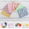 Threadart Fat Quarters Fabric Bundles - 16 Color Options - Pastel Colors 100% Cotton Fabric - Premium 100% Cotton Fabric for Sewing Quilting - Full Size Fat Quarters 18 x21