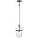 Quoizel - Lampe suspendue station penn 1XE27 h: 43.2 ø: 25.4