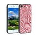 Whimsical-candy-cane-stripes-2 phone case for iPhone SE 2022 for Women Men Gifts Whimsical-candy-cane-stripes-2 Pattern Soft silicone Style Shockproof Case