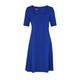 Boutique Moschino Panelled Crepe Mini Dress - Blue - 8