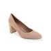 Women's Betsy Pump by Aerosoles in Pink Suede (Size 9 1/2 M)