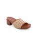 Women's Clark Sandal Sandal by Laredo in Natural Raffia (Size 8 1/2 M)