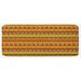 Brown 0.1 x 19 x 47 in Kitchen Mat - East Urban Home Primitive Kitchen Mat, Polyester | 0.1 H x 19 W x 47 D in | Wayfair