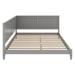 Winston Porter Full Size Wood Daybed/Sofa Bed Wood in Gray | 30.7 H x 57 W x 79.8 D in | Wayfair 65A07E8948E044BF8AA422CAB91B1BB4