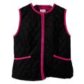 Lilly Pulitzer Jackets & Coats | Lily Pulitzer Vest | Color: Black/Pink | Size: M