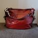 Coach Bags | Gorgeous Authentic Coach Red Patent Leather In Great Condition | Color: Red | Size: Os