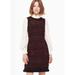 Kate Spade Dresses | Kate Spade Multi Tweed Fringe Dress Sheath Dress Lined Us Size 8 | Color: Black | Size: 8