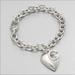 Gucci Jewelry | Gucci Open Heart Sterling Silver Bracelet | Color: Silver | Size: Os