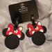 Disney Accessories | Disney Minnie Mouse 2pc Luggage Tag | Color: Black/Red | Size: Os