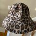 Anthropologie Accessories | Anthropologie Leopard Print Faux Fur Bucket Hat | Color: Brown | Size: Os