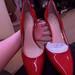 Jessica Simpson Shoes | Jessica Simpson Red Heels! | Color: Red | Size: 10