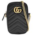 Gucci Bags | Gucci Shoulder Bag Mini Leather Bag Small Chain Shoulder Crossbody Bag | Color: Black | Size: Os