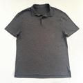 Lululemon Athletica Shirts | Lululemon Men Evolution Polo Short Sleeve Collared Heathered Black Gray Shirt L | Color: Gray | Size: L
