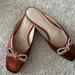 Anthropologie Shoes | Guilhermina Ballet Mules - Bronze | Color: Pink | Size: 10