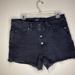 J. Crew Shorts | J. Crew Womens High Waisted Cut Off Shorts Size 10 Black | Color: Black | Size: 10