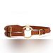 Polo By Ralph Lauren Accessories | Lauren Ralph Lauren Tri-Strap O-Ring Leather Belt | Color: Red | Size: L