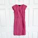 J. Crew Dresses | ($10) J.Crew Linen-Cupro Sheath Dress | Color: Pink | Size: 4