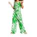 Lilly Pulitzer Bottoms | Girls Lilly Pulitzer For Target Size 4t Boom Boom Green White Jumpsuit Romper | Color: Green/White | Size: 4tg