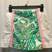 Lilly Pulitzer Skirts | Lilly Pulitzer Palm Tree Pattern Skirt | Color: Pink/White | Size: 4